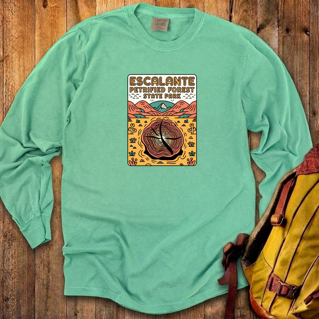 Escalante Petrified Forest State Park Cotton Long Sleeve