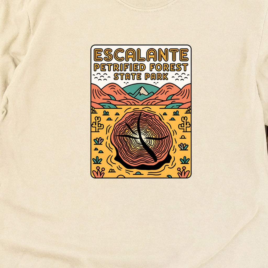 Escalante Petrified Forest State Park Cotton Long Sleeve