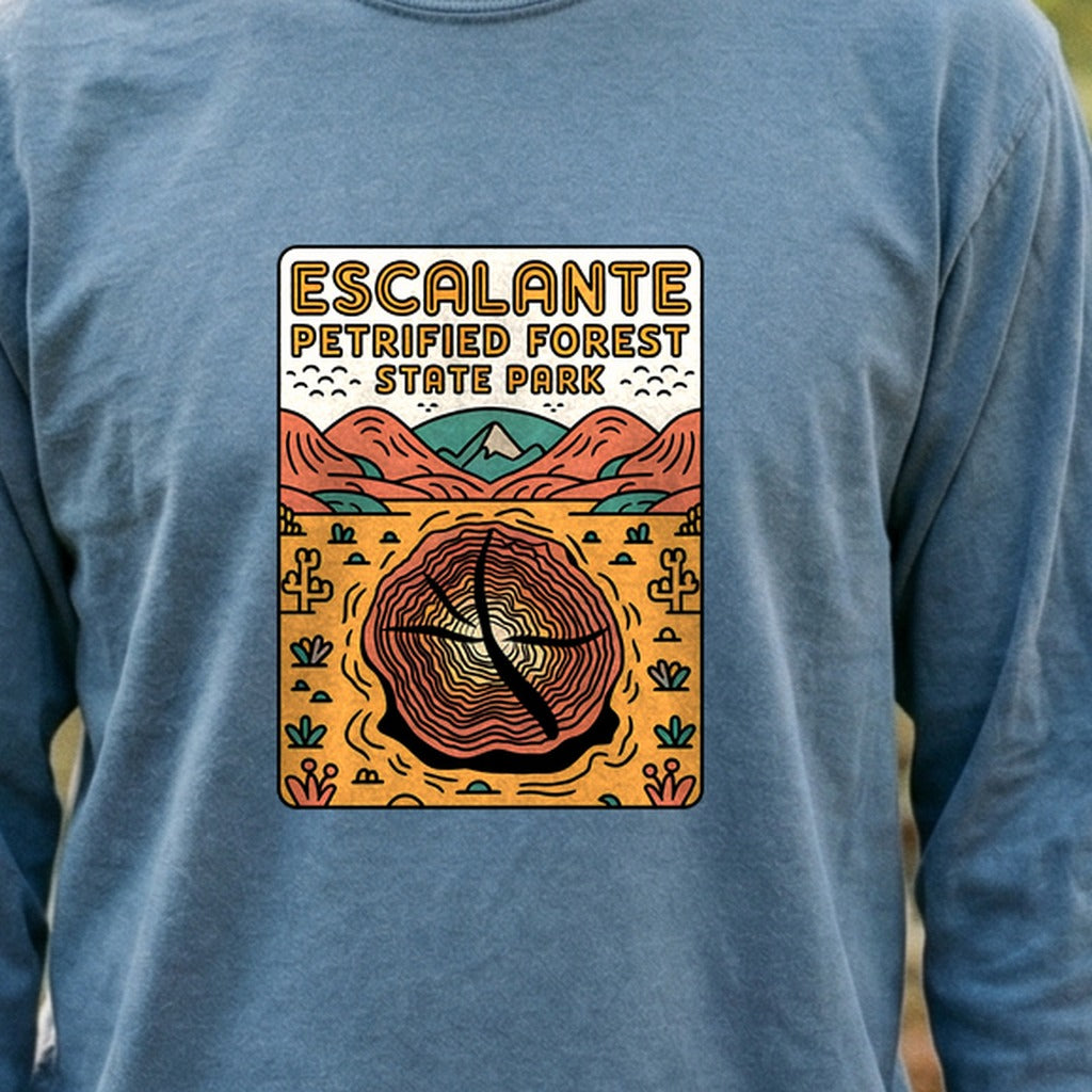 Escalante Petrified Forest State Park Cotton Long Sleeve