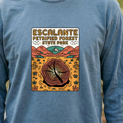 Escalante Petrified Forest State Park Cotton Long Sleeve
