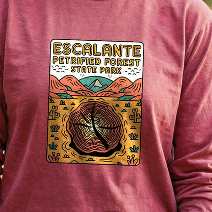 Escalante Petrified Forest State Park Cotton Long Sleeve
