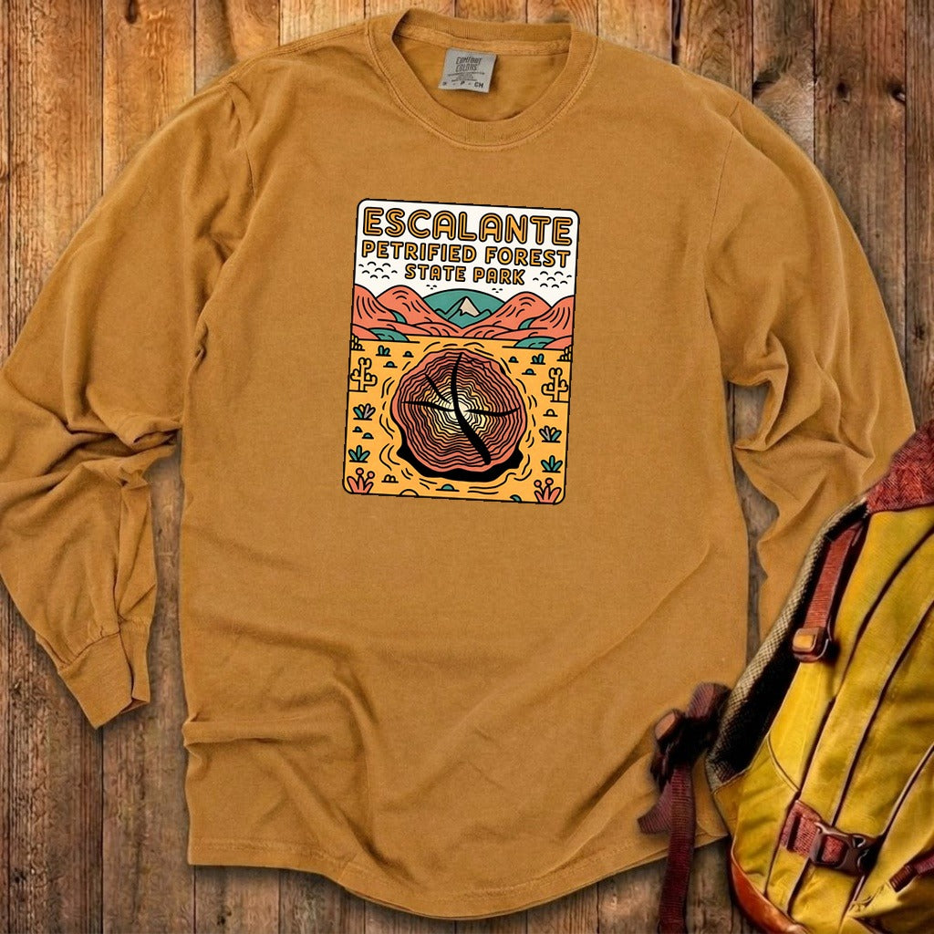 Escalante Petrified Forest State Park Cotton Long Sleeve