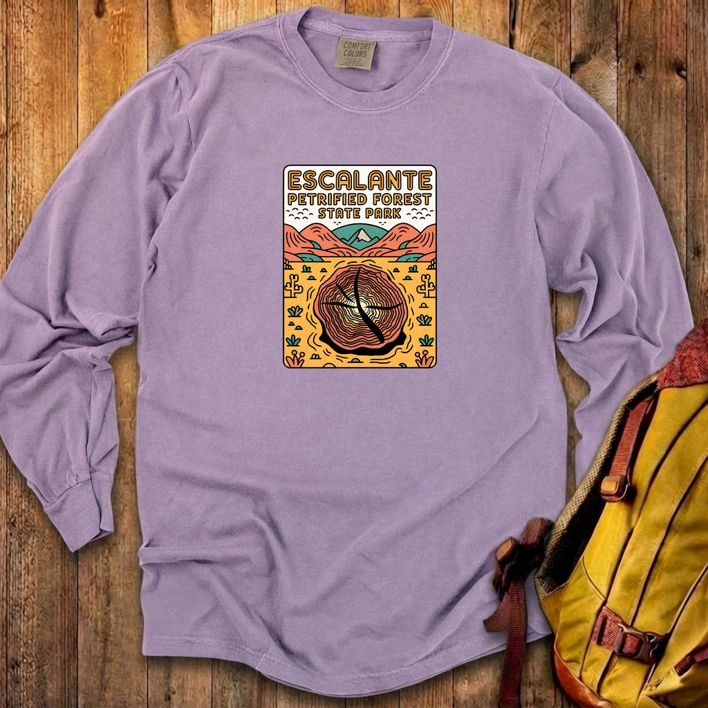 Escalante Petrified Forest State Park Cotton Long Sleeve