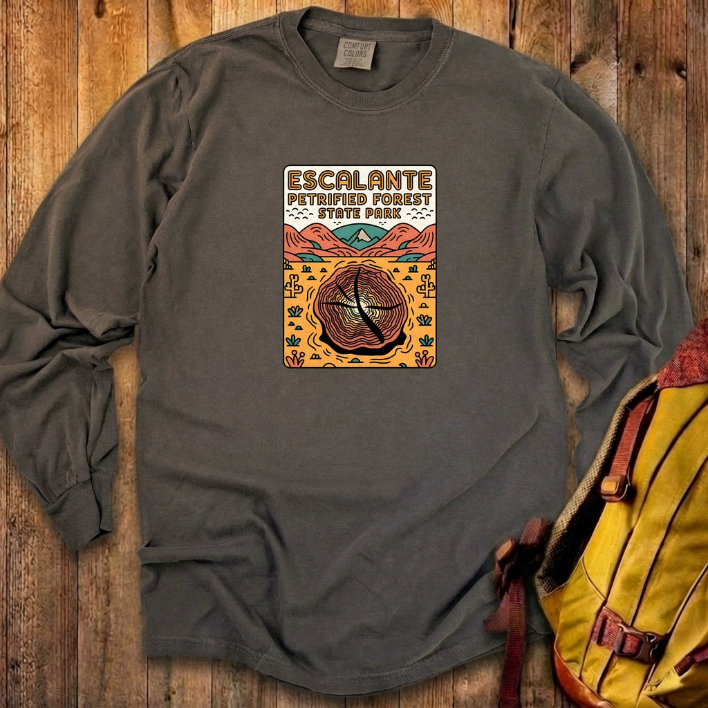 Escalante Petrified Forest State Park Cotton Long Sleeve