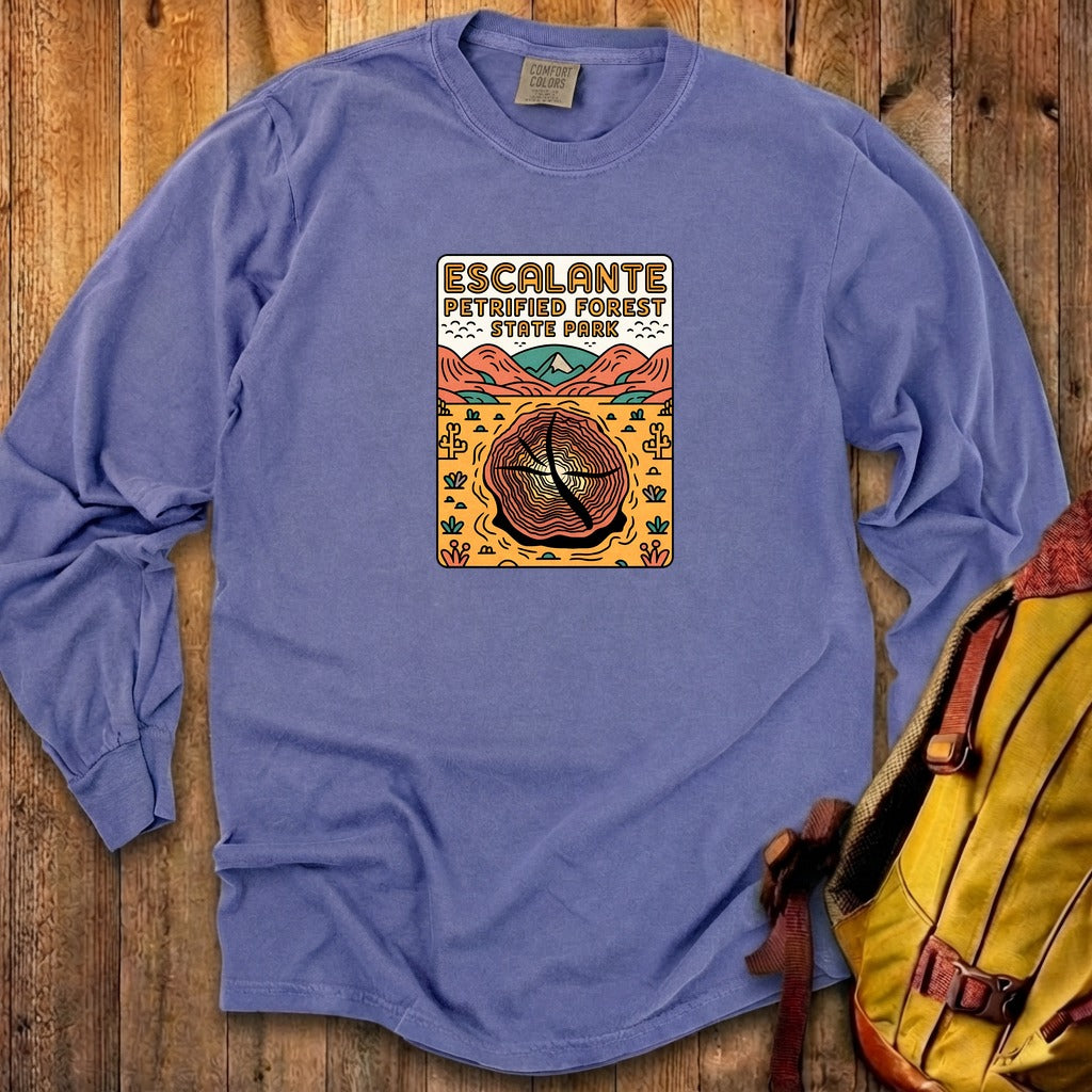 Escalante Petrified Forest State Park Cotton Long Sleeve