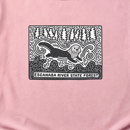 Escanaba River State Forest Cotton T-Shirt