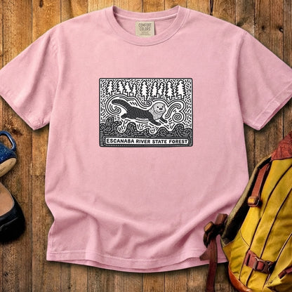 Escanaba River State Forest Cotton T-Shirt