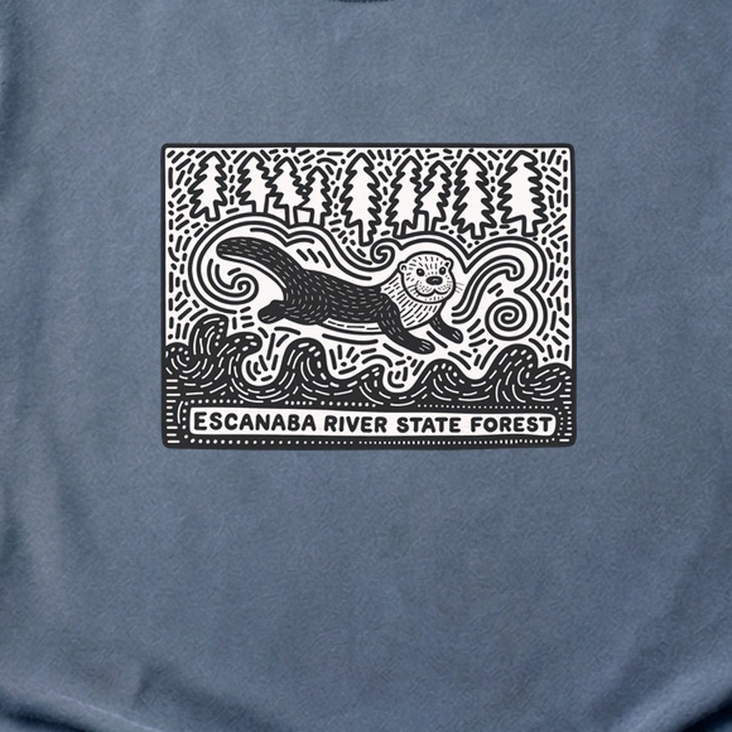 Escanaba River State Forest Cotton T-Shirt
