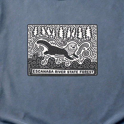 Escanaba River State Forest Cotton T-Shirt