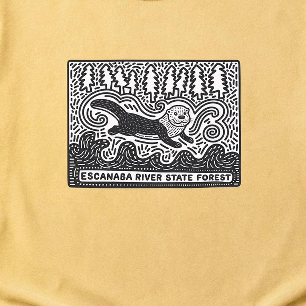 Escanaba River State Forest Cotton T-Shirt