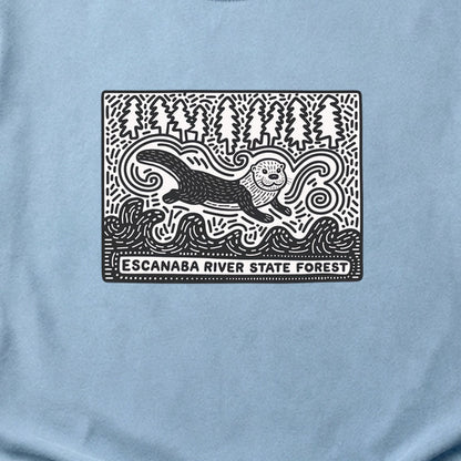 Escanaba River State Forest Cotton T-Shirt