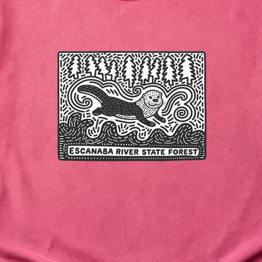 Escanaba River State Forest Cotton T-Shirt