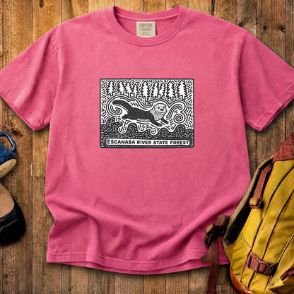 Escanaba River State Forest Cotton T-Shirt