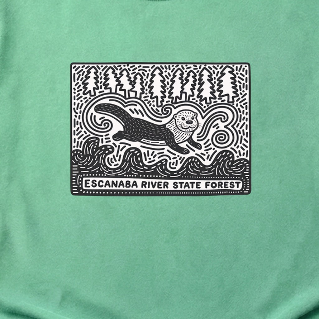 Escanaba River State Forest Cotton T-Shirt