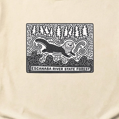 Escanaba River State Forest Cotton T-Shirt