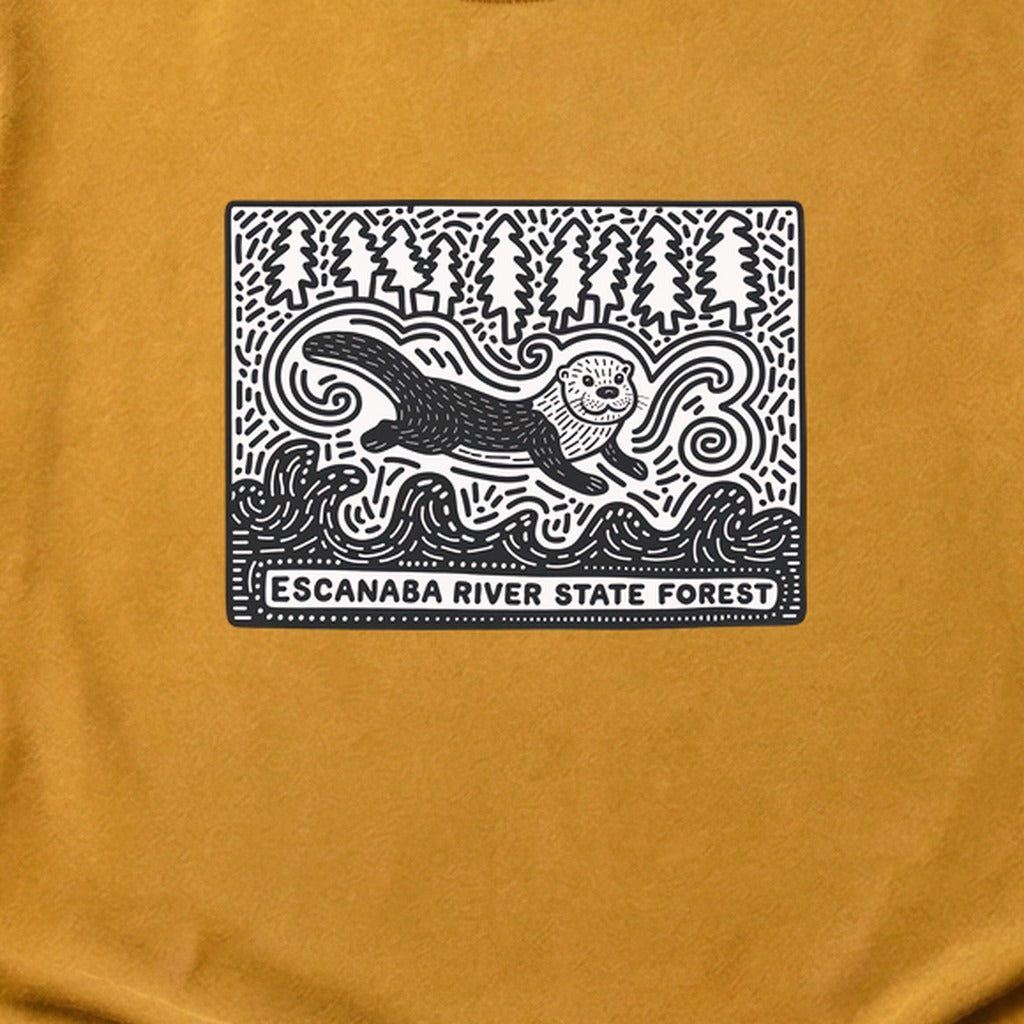 Escanaba River State Forest Cotton T-Shirt