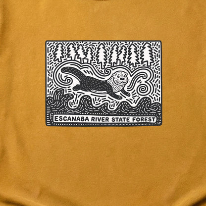 Escanaba River State Forest Cotton T-Shirt