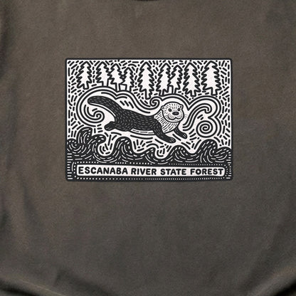 Escanaba River State Forest Cotton T-Shirt