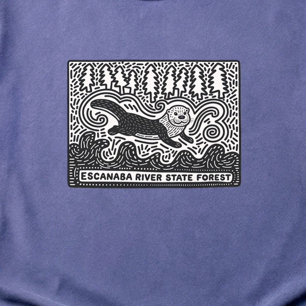 Escanaba River State Forest Cotton T-Shirt