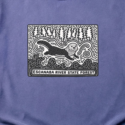Escanaba River State Forest Cotton T-Shirt