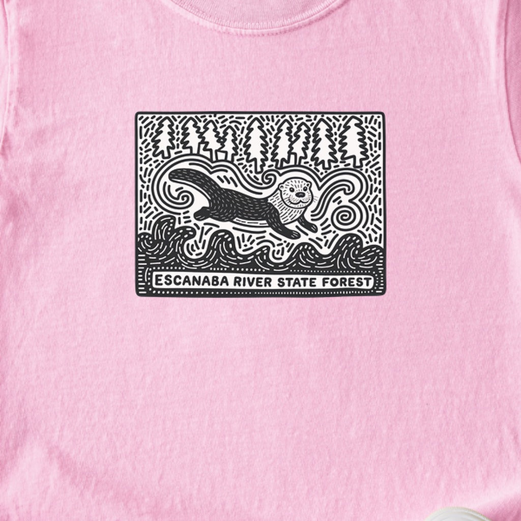 Escanaba River State Forest Kids Cotton T-Shirt