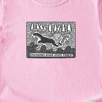 Escanaba River State Forest Kids Cotton T-Shirt