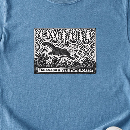 Escanaba River State Forest Kids Cotton T-Shirt