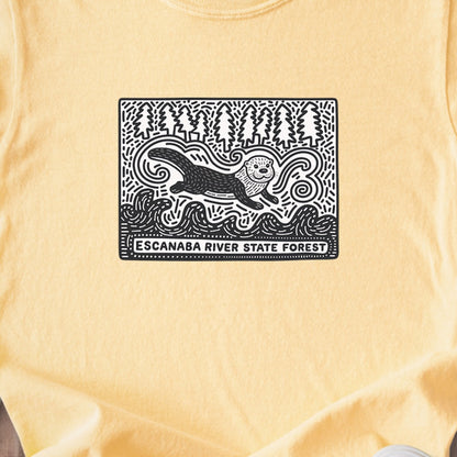Escanaba River State Forest Kids Cotton T-Shirt