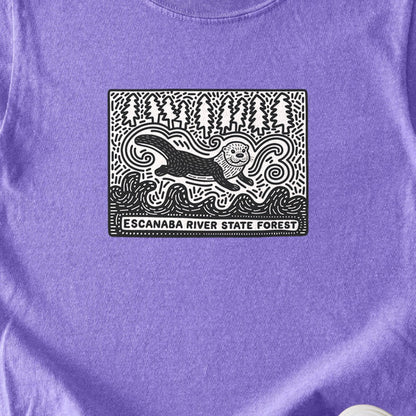 Escanaba River State Forest Kids Cotton T-Shirt