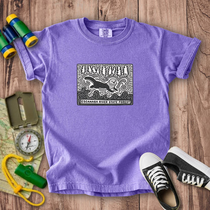 Escanaba River State Forest Kids Cotton T-Shirt