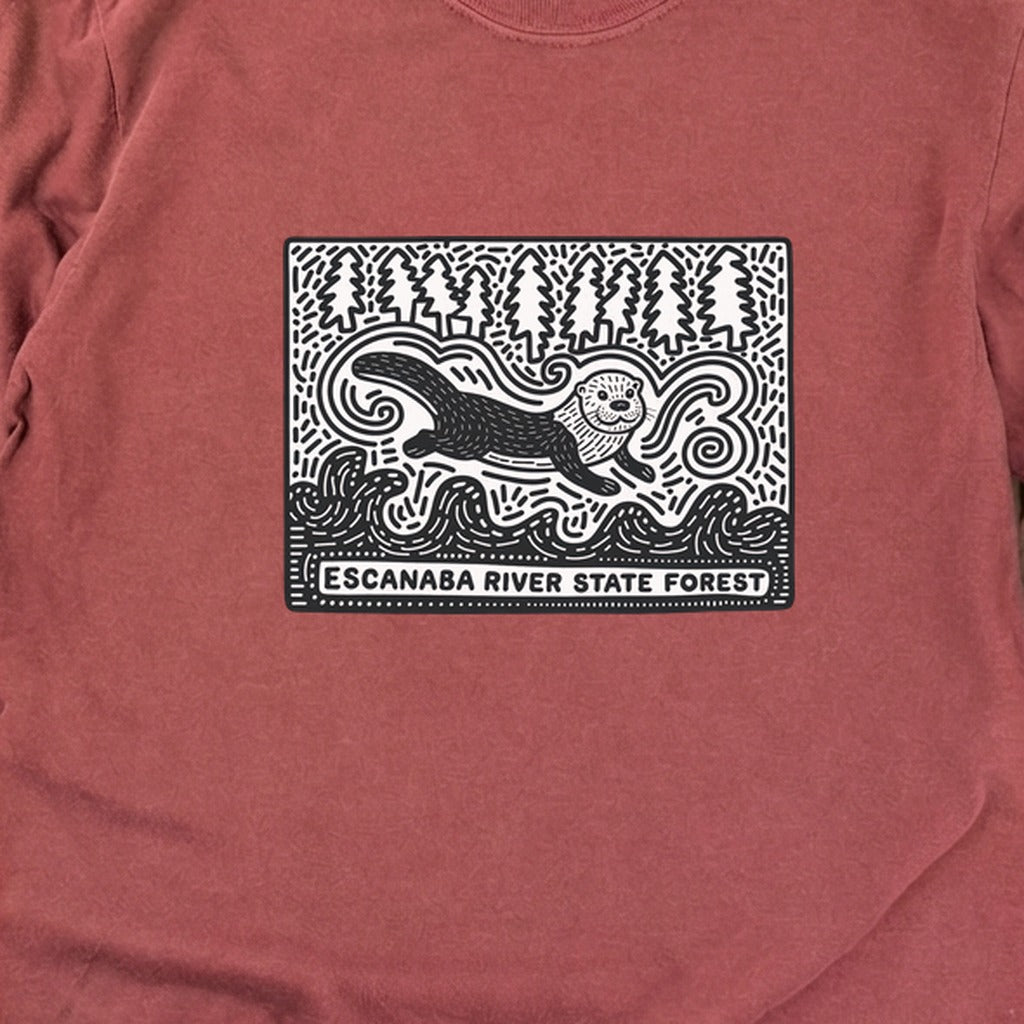 Escanaba River State Forest Cotton Long Sleeve