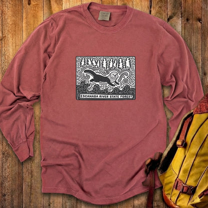 Escanaba River State Forest Cotton Long Sleeve