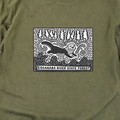 Escanaba River State Forest Cotton Long Sleeve
