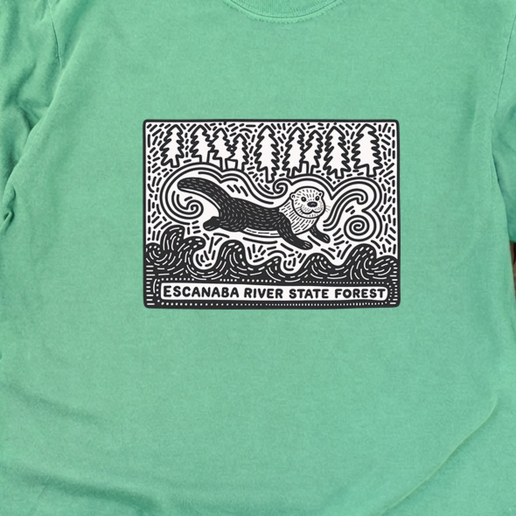 Escanaba River State Forest Cotton Long Sleeve