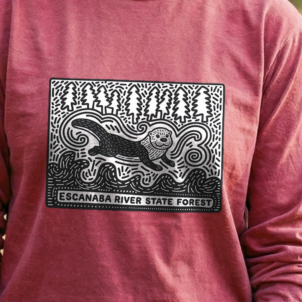 Escanaba River State Forest Cotton Long Sleeve