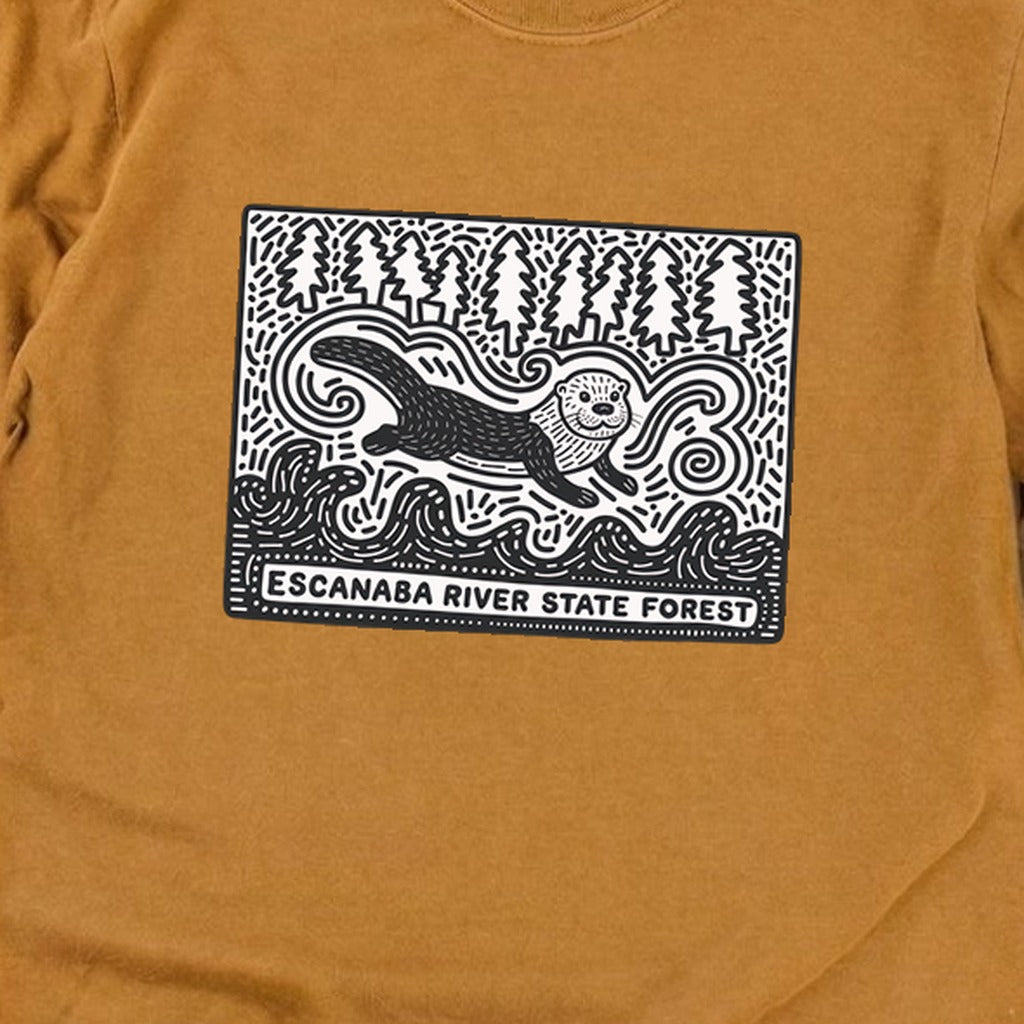 Escanaba River State Forest Cotton Long Sleeve