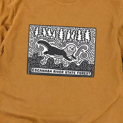 Escanaba River State Forest Cotton Long Sleeve
