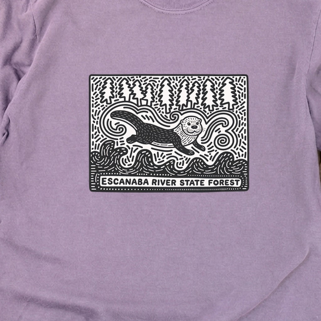 Escanaba River State Forest Cotton Long Sleeve