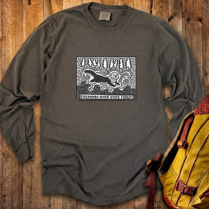 Escanaba River State Forest Cotton Long Sleeve