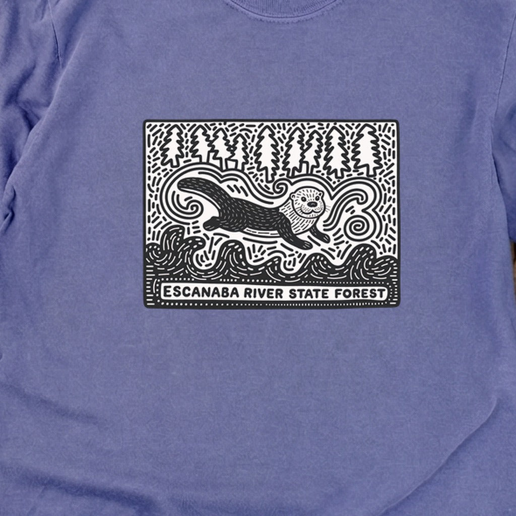 Escanaba River State Forest Cotton Long Sleeve