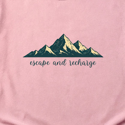Escape and Recharge Cotton T-Shirt