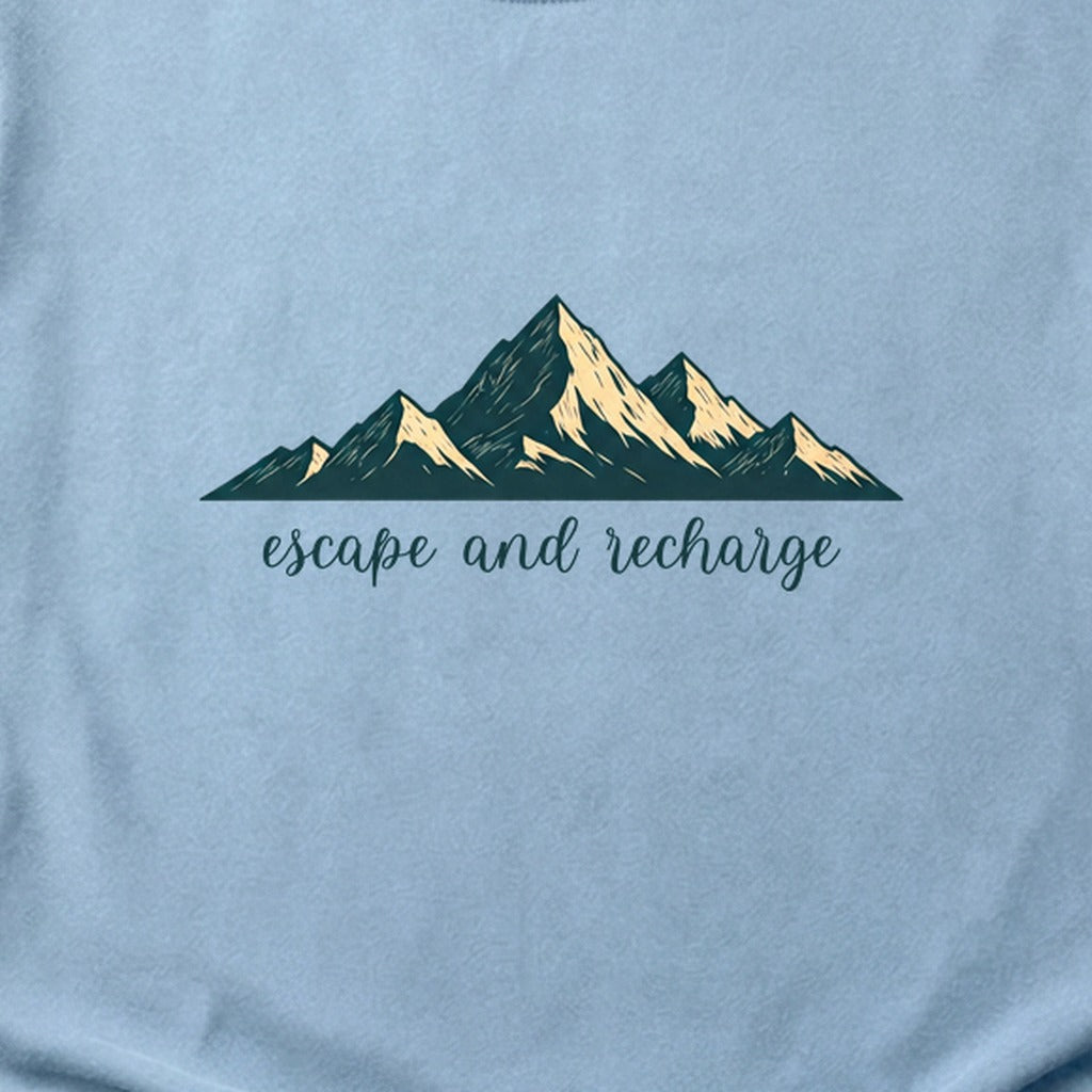 Escape and Recharge Cotton T-Shirt