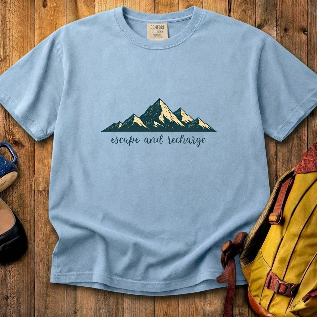 Escape and Recharge Cotton T-Shirt