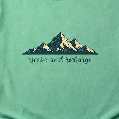 Escape and Recharge Cotton T-Shirt