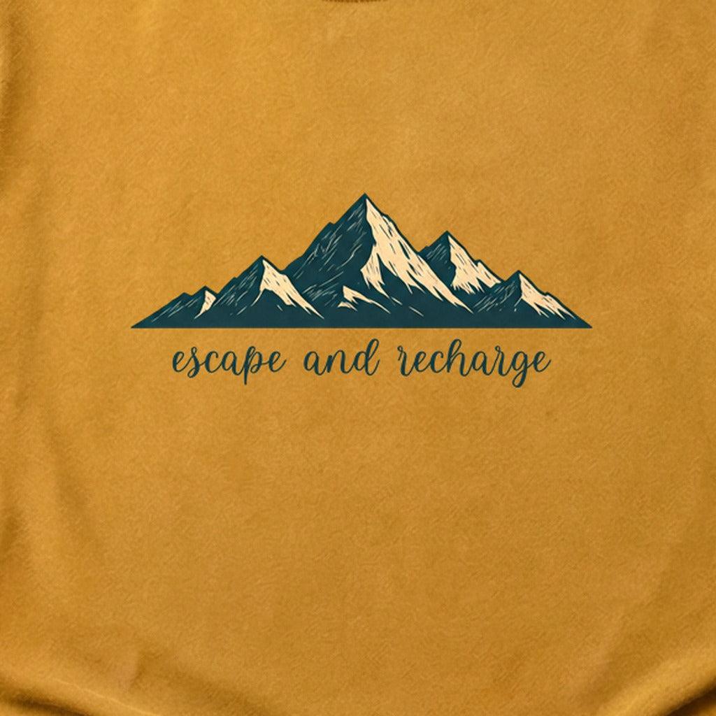 Escape and Recharge Cotton T-Shirt