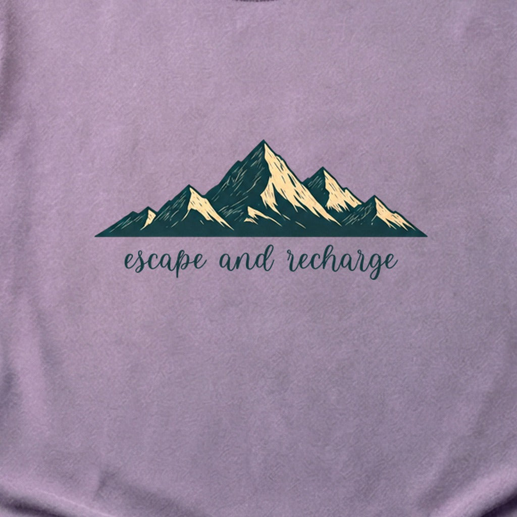 Escape and Recharge Cotton T-Shirt
