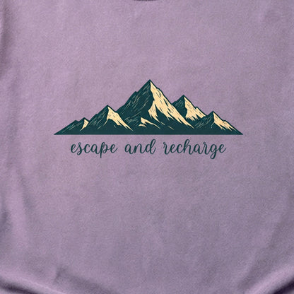 Escape and Recharge Cotton T-Shirt