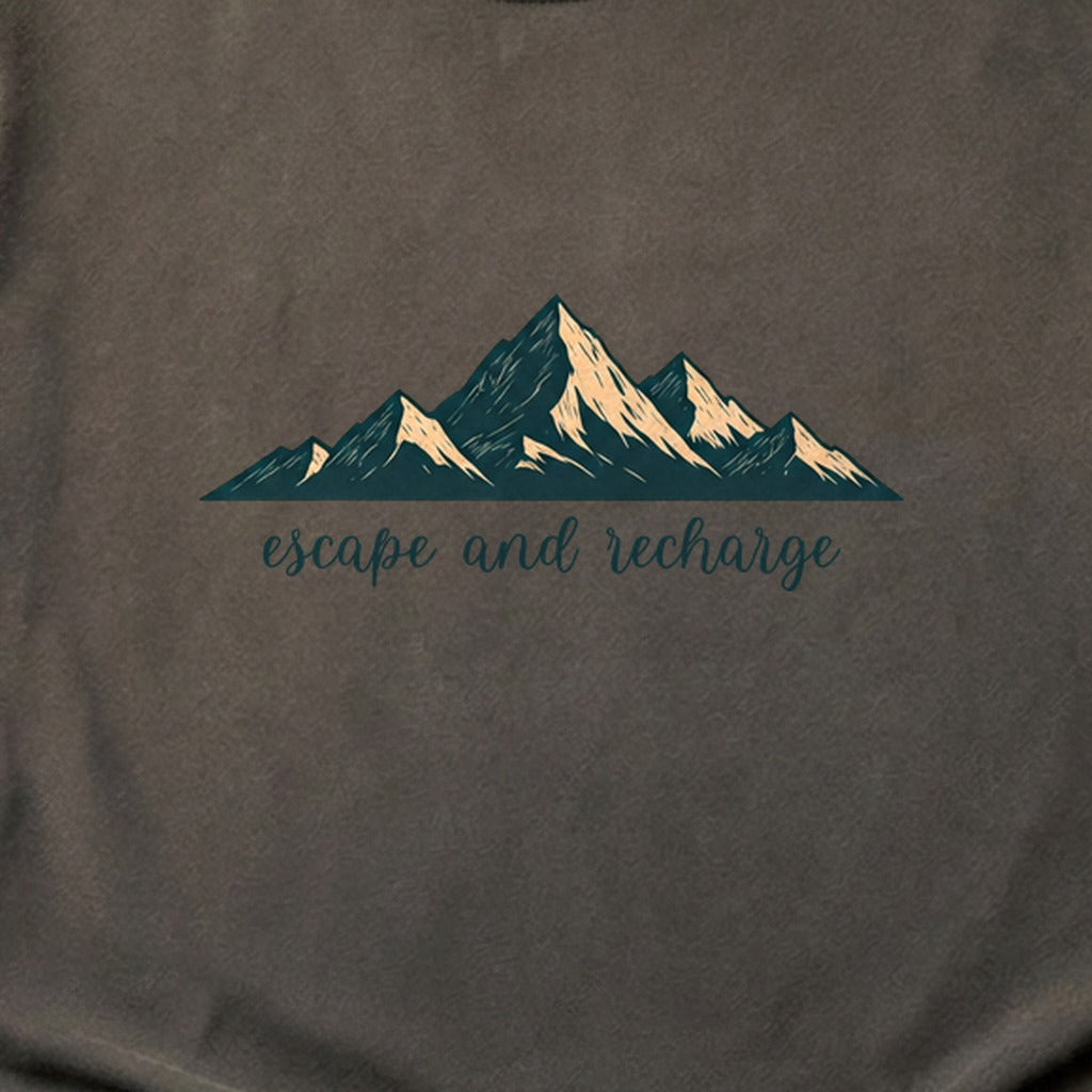 Escape and Recharge Cotton T-Shirt