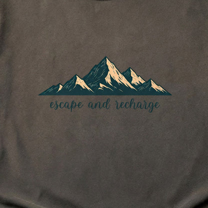 Escape and Recharge Cotton T-Shirt