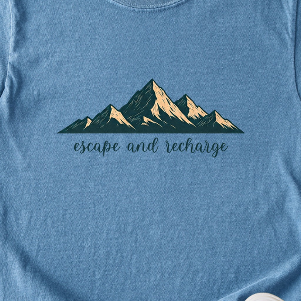 Escape and Recharge Kids Cotton T-Shirt
